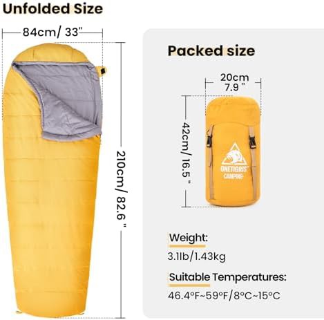 OneTigris bushcrafters mummy sleeping bag — photo 3
