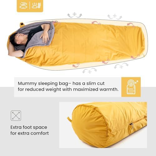 OneTigris bushcrafters mummy sleeping bag — photo 5