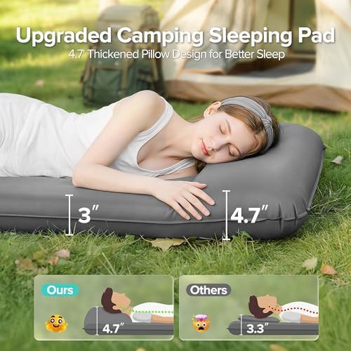 Self inflating foam insulated camping mattress — photo 4