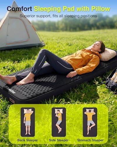 Four inch self inflating camping pad — photo 4