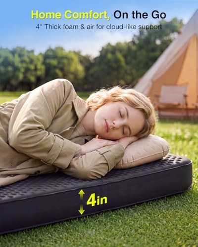 Four inch self inflating camping pad — photo 5