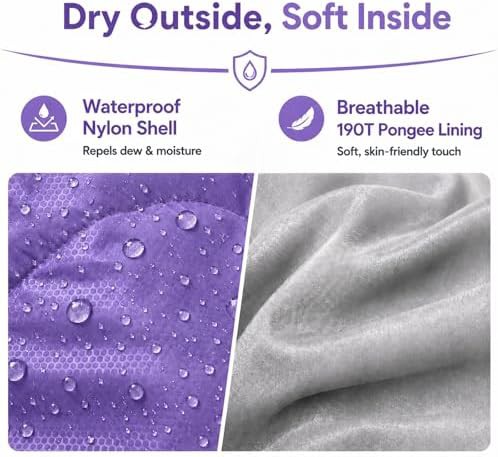 Lightweight waterproof three season sleeping bag — photo 4
