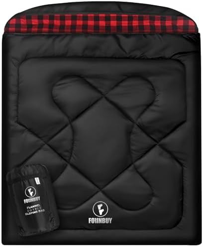 Queen Size Flannel Double Sleeping Bag