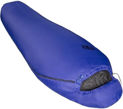 Ultralight cold weather mummy sleeping bag